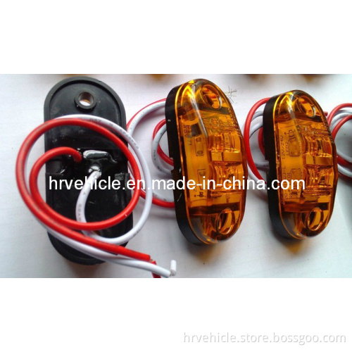 DOT/SAE/Emark LED Side Marker Lights for Truck Trailer